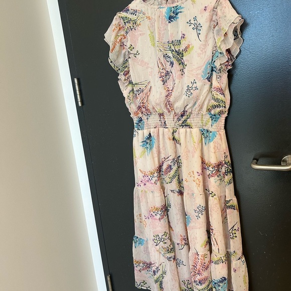 Autres Filles 1X midi Floral Print Women's Dress EUC - Picture 10 of 16